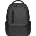 BOSTON. Wasserdichter 2Tone Nylon 17'' Laptop-Rucksack, Schwarz