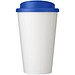 Brite-Americano® Eco 350 ml Isolierbecher mit auslaufsicherem Deckel, mittelblau