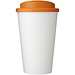 Brite-Americano® Eco 350 ml Isolierbecher mit auslaufsicherem Deckel, orange