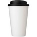 Brite-Americano® Eco 350 ml Isolierbecher mit auslaufsicherem Deckel, schwarz