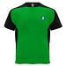 Bugatti T-Shirt Unisex aus recyceltem Material, farngrün / schwarz, L