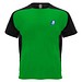 Bugatti T-Shirt Unisex aus recyceltem Material, farngrün / schwarz, M