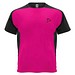 Bugatti T-Shirt Unisex aus recyceltem Material, fuchsia / schwarz, L