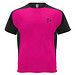 Bugatti T-Shirt Unisex aus recyceltem Material, fuchsia / schwarz, XL