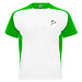 Bugatti T-Shirt Unisex aus recyceltem Material, weiß / farngrün, M