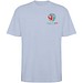 Bull Overzise T-Shirt Unisex, Zen Blue, 2XL
