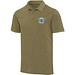 Calgary Poloshirt für Herren im Washed Look, 200 g/m2, waldgrün, S