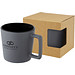 Cali 370 ml Keramiktasse mit matter Oberfläche, schwarz