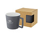 Cali 370 ml Keramiktasse mit matter Oberfläche, weiss
