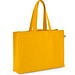 CAMDEN. Tragetasche aus Baumwolle (50%), recycelter Baumwolle (30%) und polyester (20% rPET) (280 g/m²), Gelb