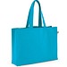CAMDEN. Tragetasche aus Baumwolle (50%), recycelter Baumwolle (30%) und polyester (20% rPET) (280 g/m²), Hellblau