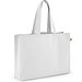 CAMDEN. Tragetasche aus Baumwolle (50%), recycelter Baumwolle (30%) und polyester (20% rPET) (280 g/m²), Weiß