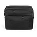 CANCUN LARGE. Kühltasche aus 600D, recyceltem Polyester, mit verstellbarem Gurtband 14 L, Schwarz