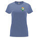 Capri T-Shirt für Damen, Blue Denim, XL
