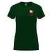 Capri T-Shirt für Damen, dunkelgrün, XL