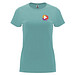 Capri T-Shirt für Damen, Dusty Blue, XL