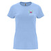 Capri T-Shirt für Damen, himmelblau, XL