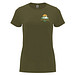 Capri T-Shirt für Damen, Militar Green, XL