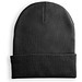 CARL. Mütze Unisex aus recyceltem Polyester (100% rPET), Schwarz