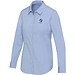Carnelian 133 g/m² Popeline Bluse, hellblau, S