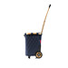 reisenthel® Einkaufsroller carrycruiser, frame rhombus midnight gold