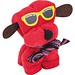 Cartoon Handtuch FLAVIO, rot