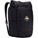 Case Logic Variate 17 erweiterbarer Rolltop Laptop Rucksack aus recyceltem Material, schwarz