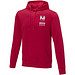 Charon Herren Kapuzenpullover, rot, 3XL