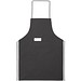 CHIVES. Schürze aus Baumwolle und Polyester (150 g/m²), Schwarz