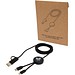 Citala 150 cm 5-in-1 Kabel aus recyceltem Kunststoff für Datenübertragung und 27W Schnellladung, schwarz