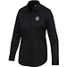 Citrine 185 g/m² Twill Bluse, schwarz, XXS