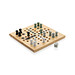 Claire Ludo-Spiel aus Holz, braun