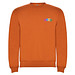 Clasica Sweatshirt mit Rundhalsausschnitt für Kinder, orange, 5/6