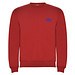 Clasica Sweatshirt mit Rundhalsausschnitt für Kinder, rot, 5/6