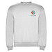 Clasica Sweatshirt mit Rundhalsausschnitt Unisex, Ash white melange, XS