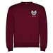 Clasica Sweatshirt mit Rundhalsausschnitt Unisex, Garnet, XS