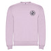 Clasica Sweatshirt mit Rundhalsausschnitt Unisex, hellrosa, XS