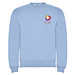 Clasica Sweatshirt mit Rundhalsausschnitt Unisex, himmelblau, XS