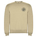Clasica Sweatshirt mit Rundhalsausschnitt Unisex, sand meliert, XS