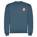 Clasica Sweatshirt mit Rundhalsausschnitt Unisex, Storm blue, XS