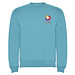 Clasica Sweatshirt mit Rundhalsausschnitt Unisex, türkis, XS