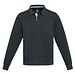 Clyde Rugby Polo Sweatshirt Unisex, schwarz, M