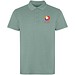 Cobain Poloshirt Unisex, dunkelgrün, S