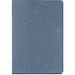 COFFEEPAD SEMI-RIGID. Notizbuch A5 mit semi-flexiblem Cover aus Kaffeeschalenverwertung (65%), Blau