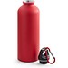 COLLINA. Aluminiumflasche mit Karabiner 540 ml, Rot