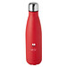 Cove 500 ml RCS-zertifizierte vakuumisolierte Edelstahlflasche, rot