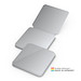 Geiger-Notes Cover Karton Round Bestseller Haftnotizblock, 66 x 66 mm, inkl. Druck, Softcover matt