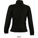 Damen Fleecejacke North, L, Black