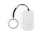 DAMY. Wireless Tracker mit kompaktem, leichtem Design aus recyceltem ABS (100 % rABS), Weiß