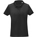 Deimos Poloshirt cool fit mit Kurzärmeln für Damen, schwarz, 3XL